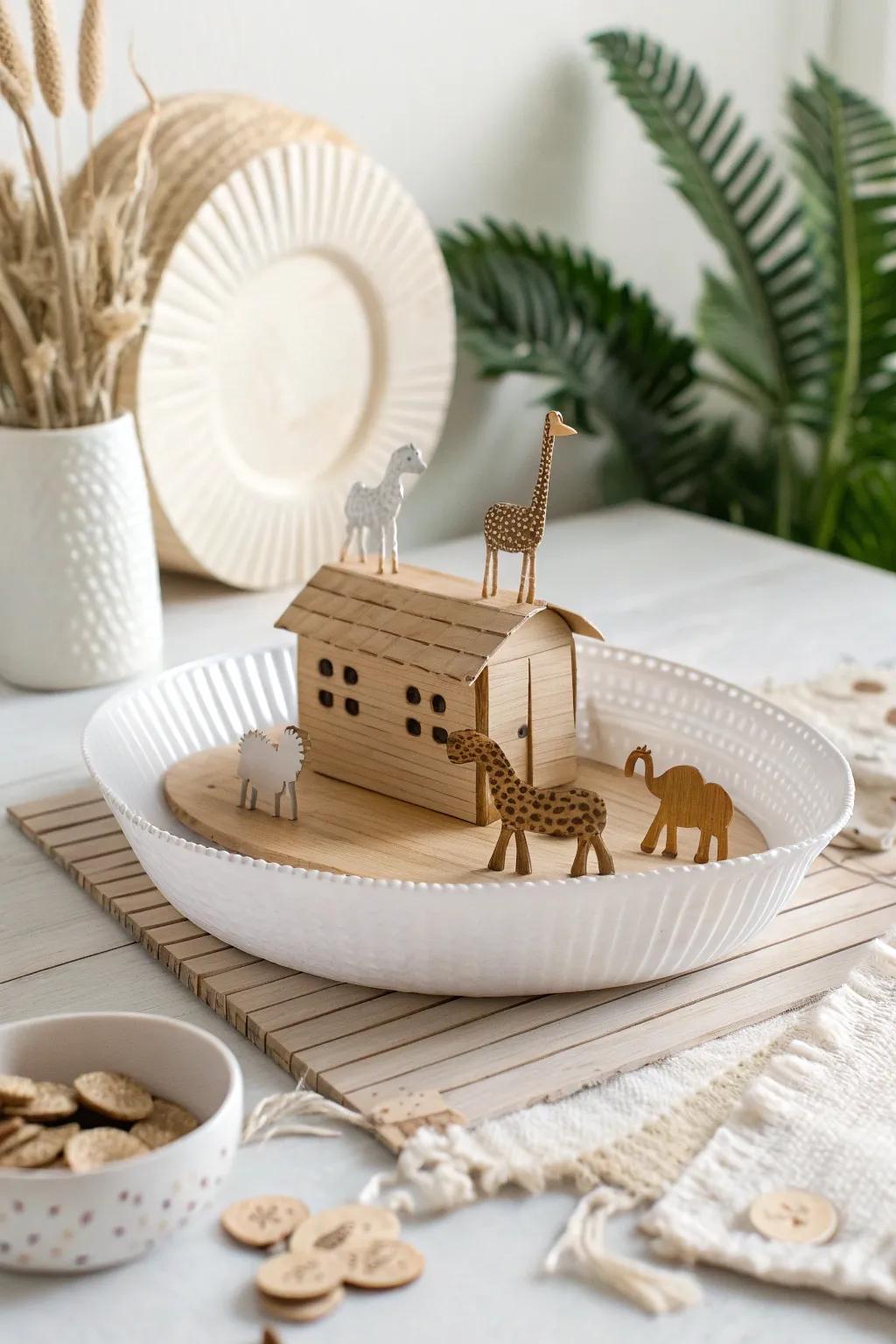 Crafting Noah's Ark: A Minimalist Adventure in Creativity and Teamwork 🌿