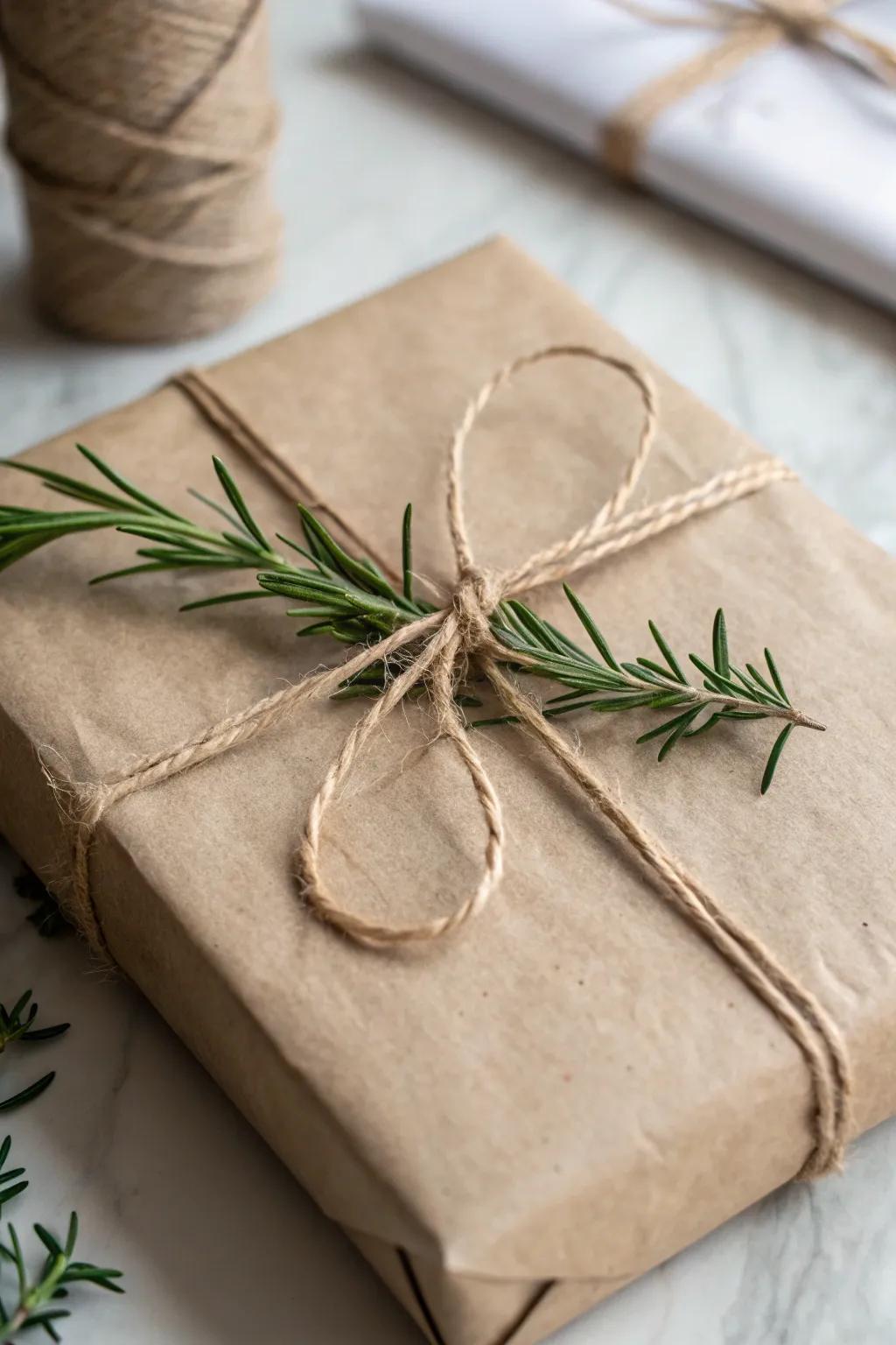 Elevate your gift-giving with rustic charm and natural elegance.