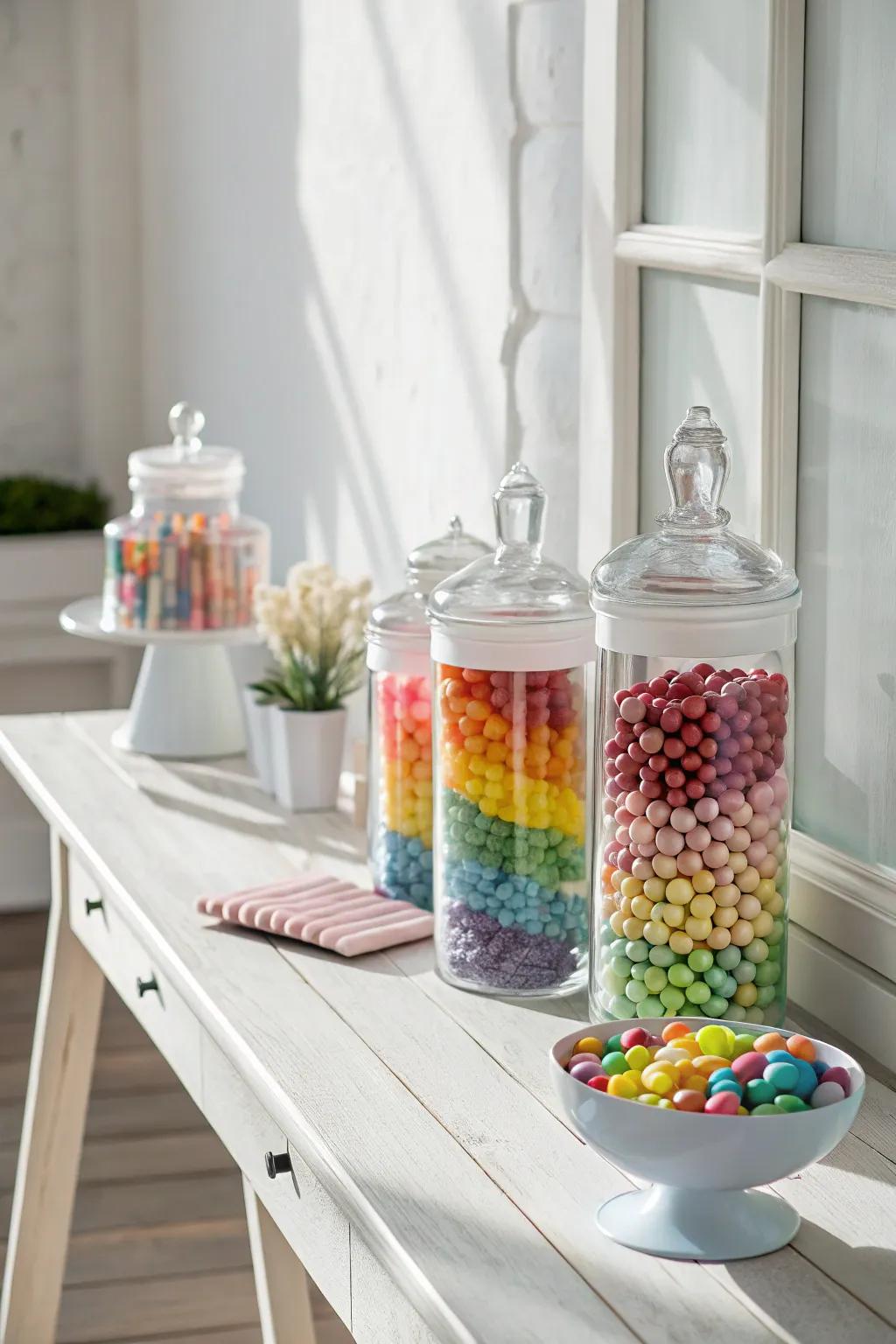 A Rainbow of Delights: Transform any space with simple, colorful elegance.