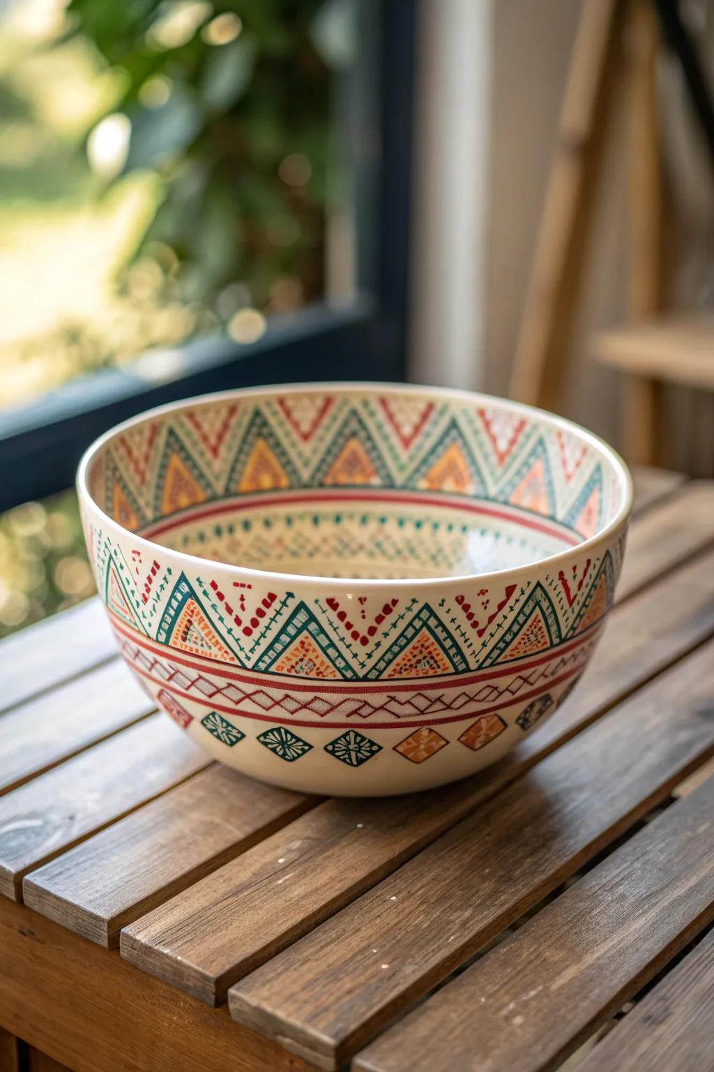 Brighten your space with a splash of color and handcrafted charm.
