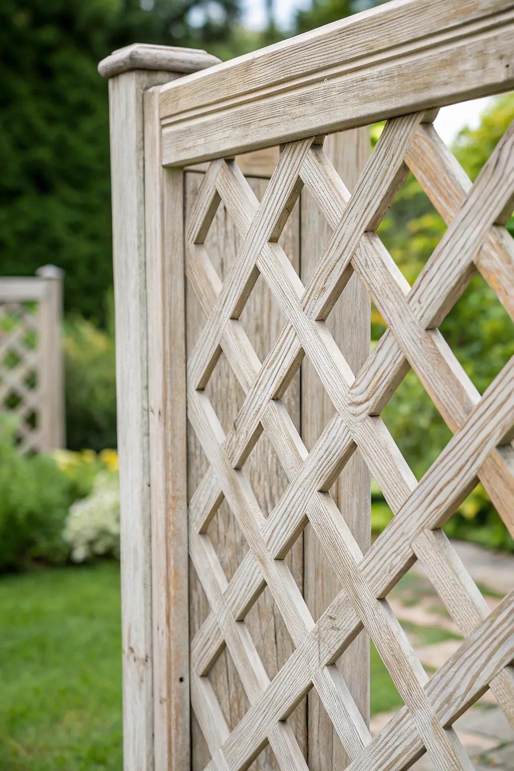 Elevate your outdoor space with DIY lattice privacy screens that blend craftsmanship and charm.