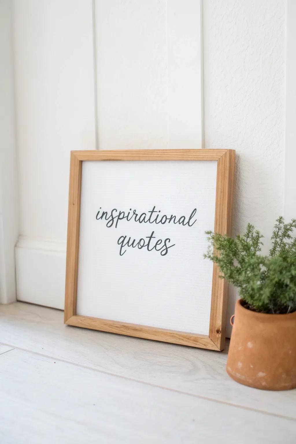 Start your day inspired: Let the simplicity of words guide your journey!
