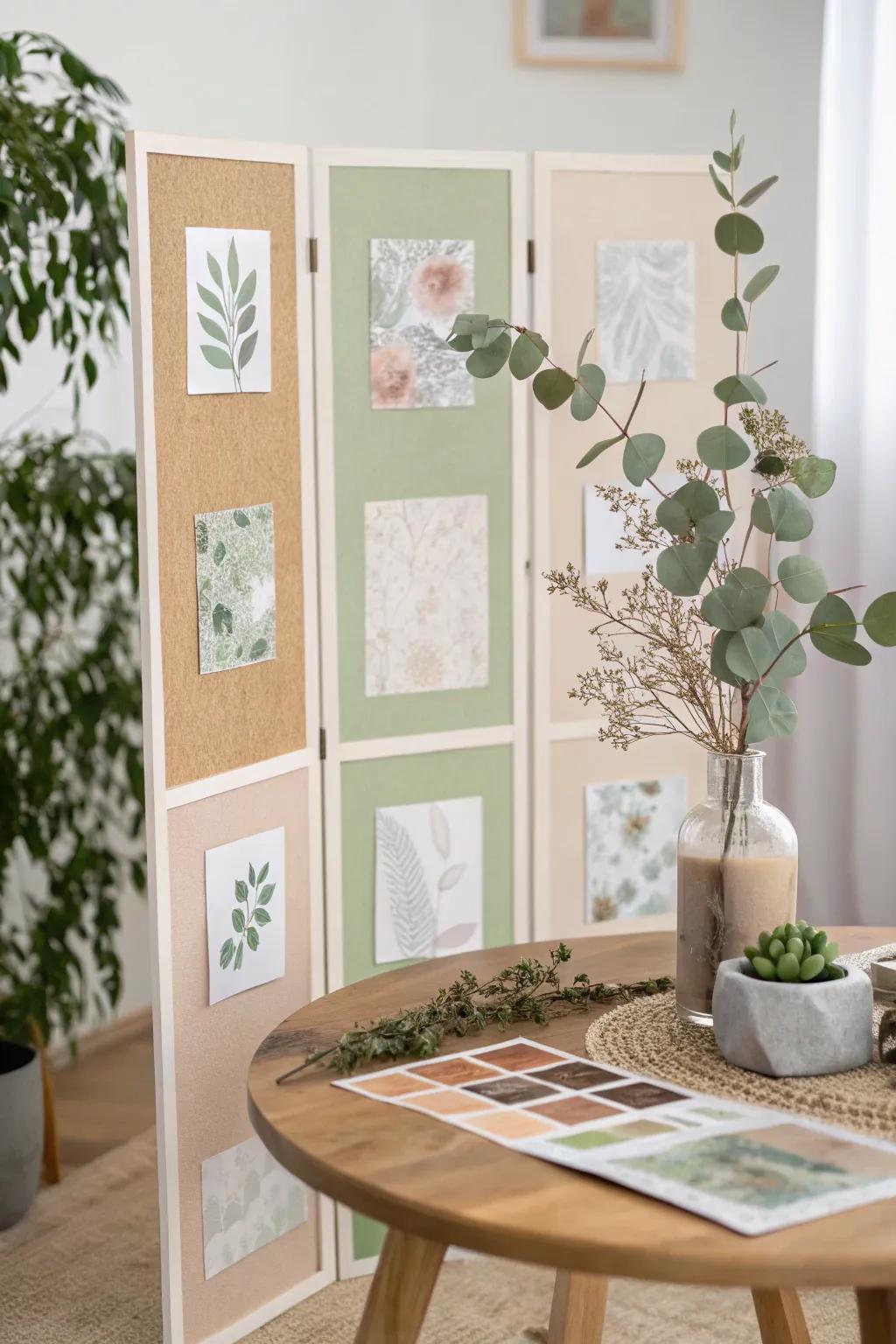 Transform your space into a Nature-Inspired Oasis with earthy tones and natural elements!