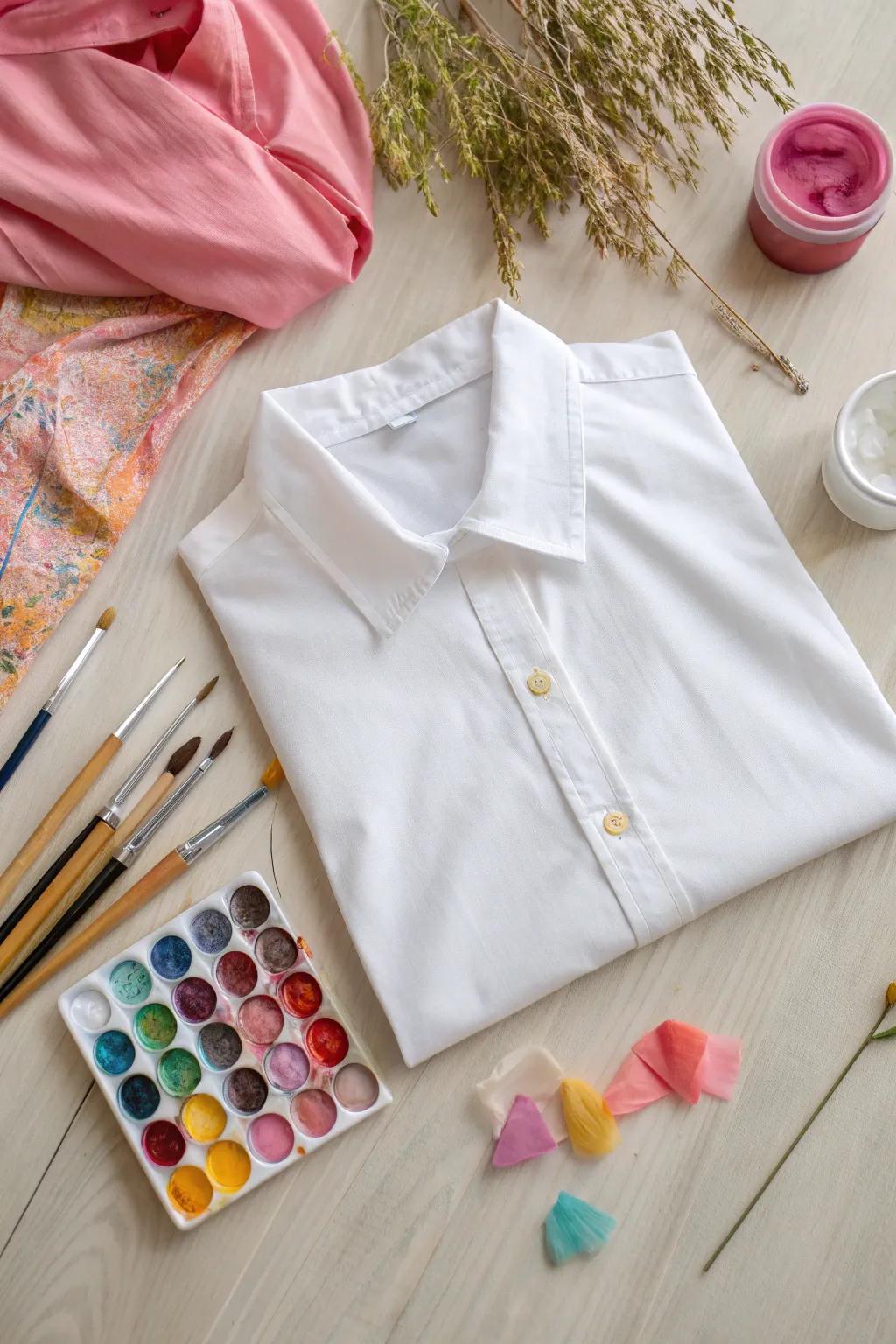 Transform your wardrobe with simple DIY magic! 🎨✨ Discover how easy it is to create anime-inspired outfits with just a shirt and some paint. #ScandiBohoDIY