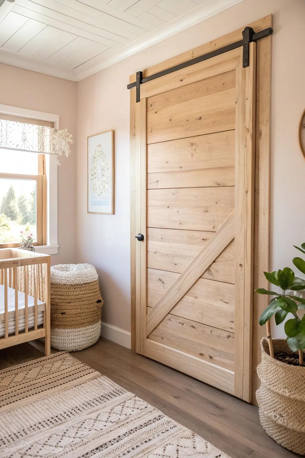 Elevate your space with the rustic charm of a shiplap door makeover. Discover the beauty of simplicity and craftsmanship.