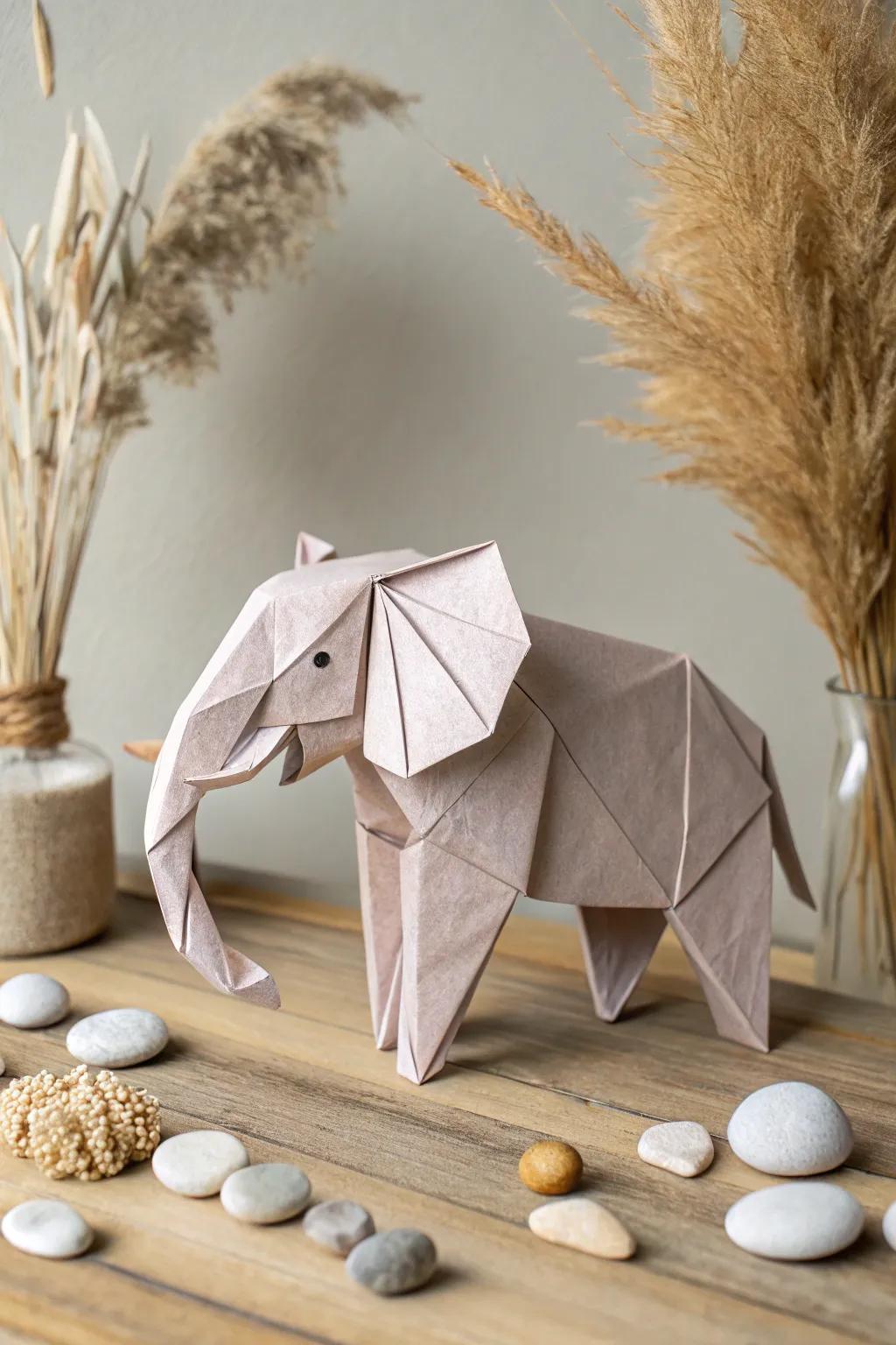 Transform paper into a whimsical world with elegant origami creations.