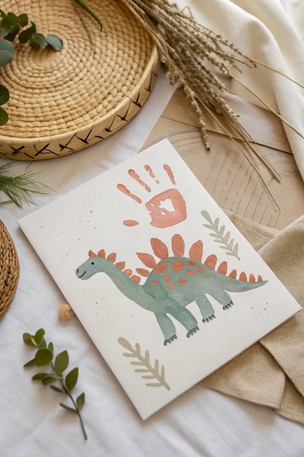 Transform little hands into a prehistoric masterpiece with handprint dinosaurs—where imagination meets simple joy.