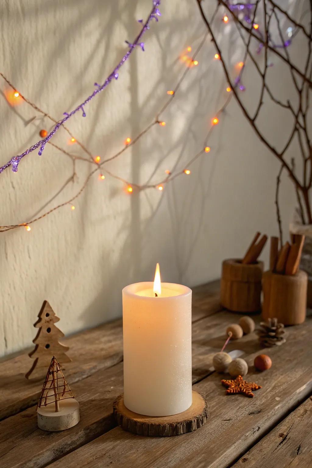 Illuminate your space with a hauntingly beautiful glow, blending Scandinavian simplicity with a touch of Boho elegance.