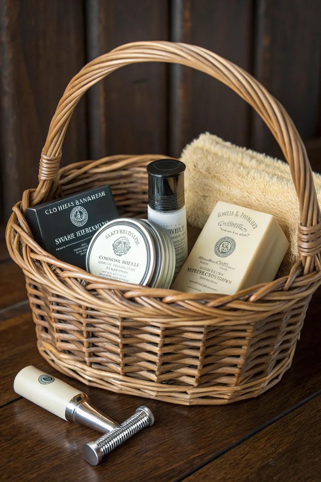 Elevate Dad's grooming routine with the perfect blend of luxury and practicality.