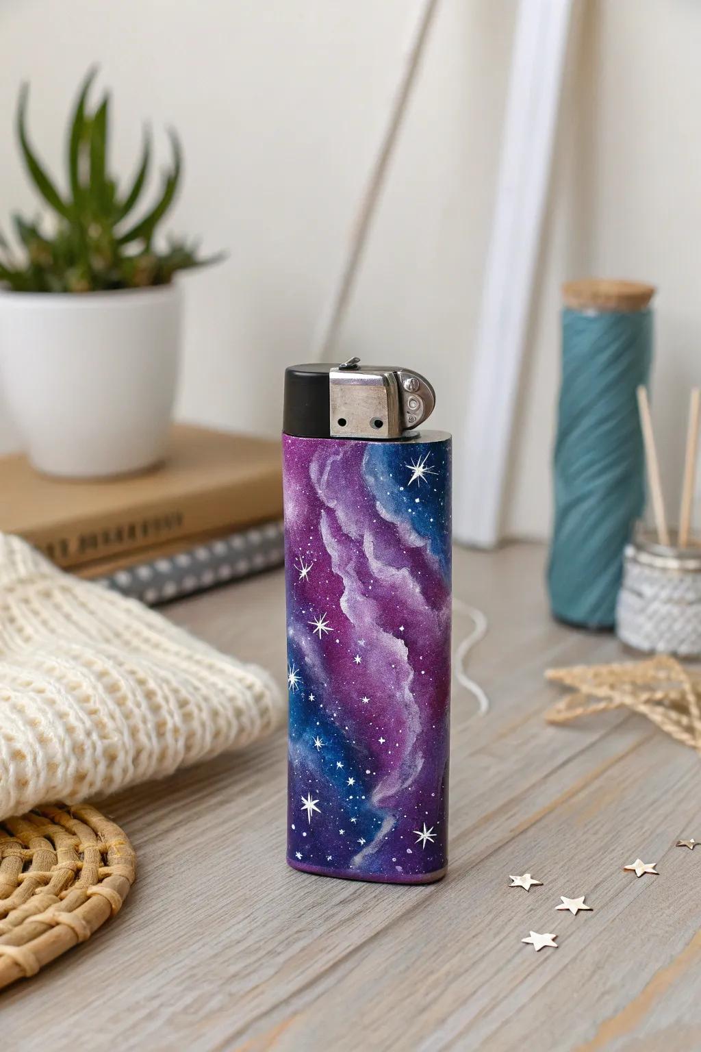 Ignite your creativity with a cosmic touch. ✨🪐 #GalaxyArt #ScandiBoho