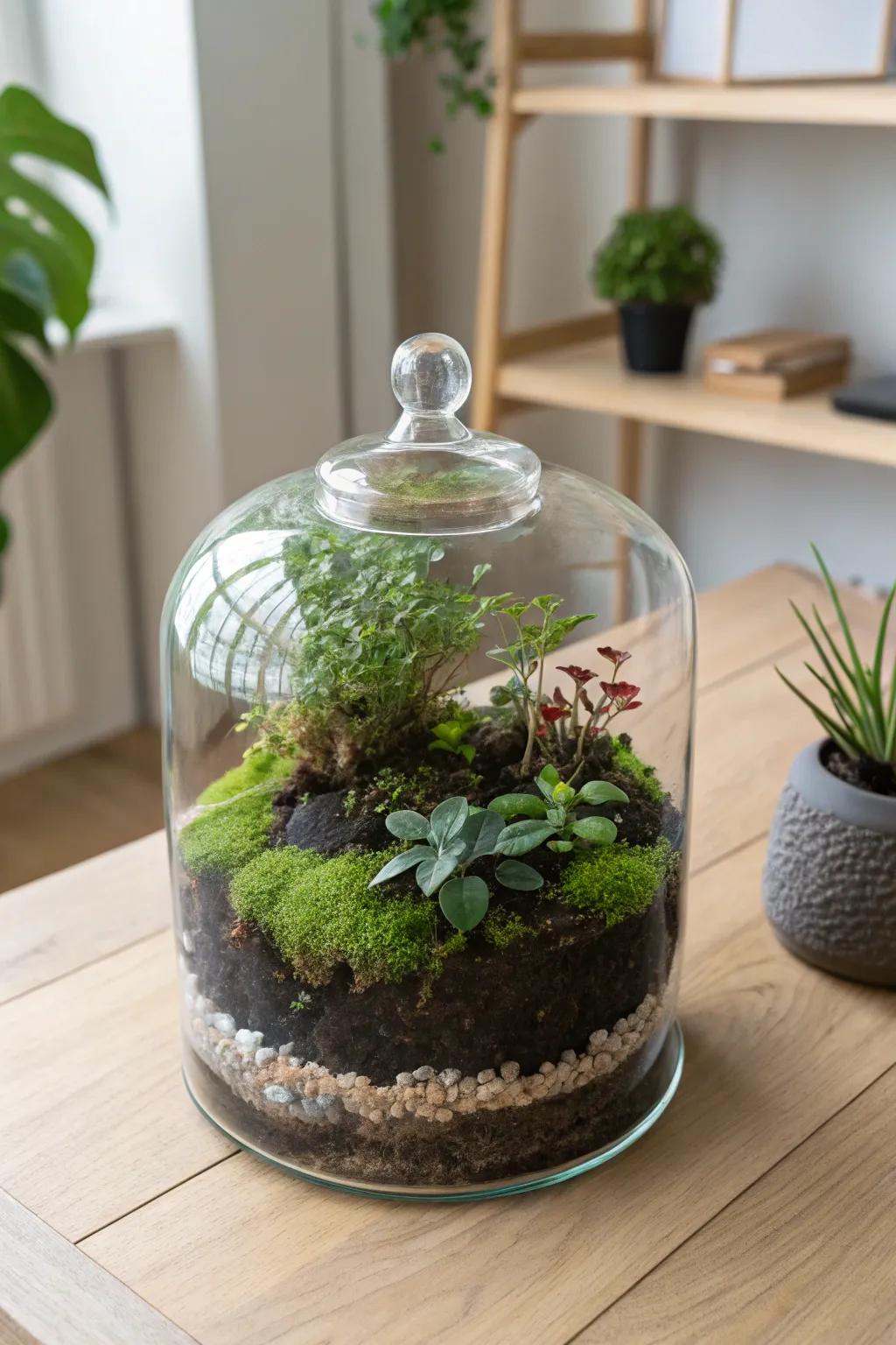 Create your own little world with a touch of nature's simplicity and beauty.