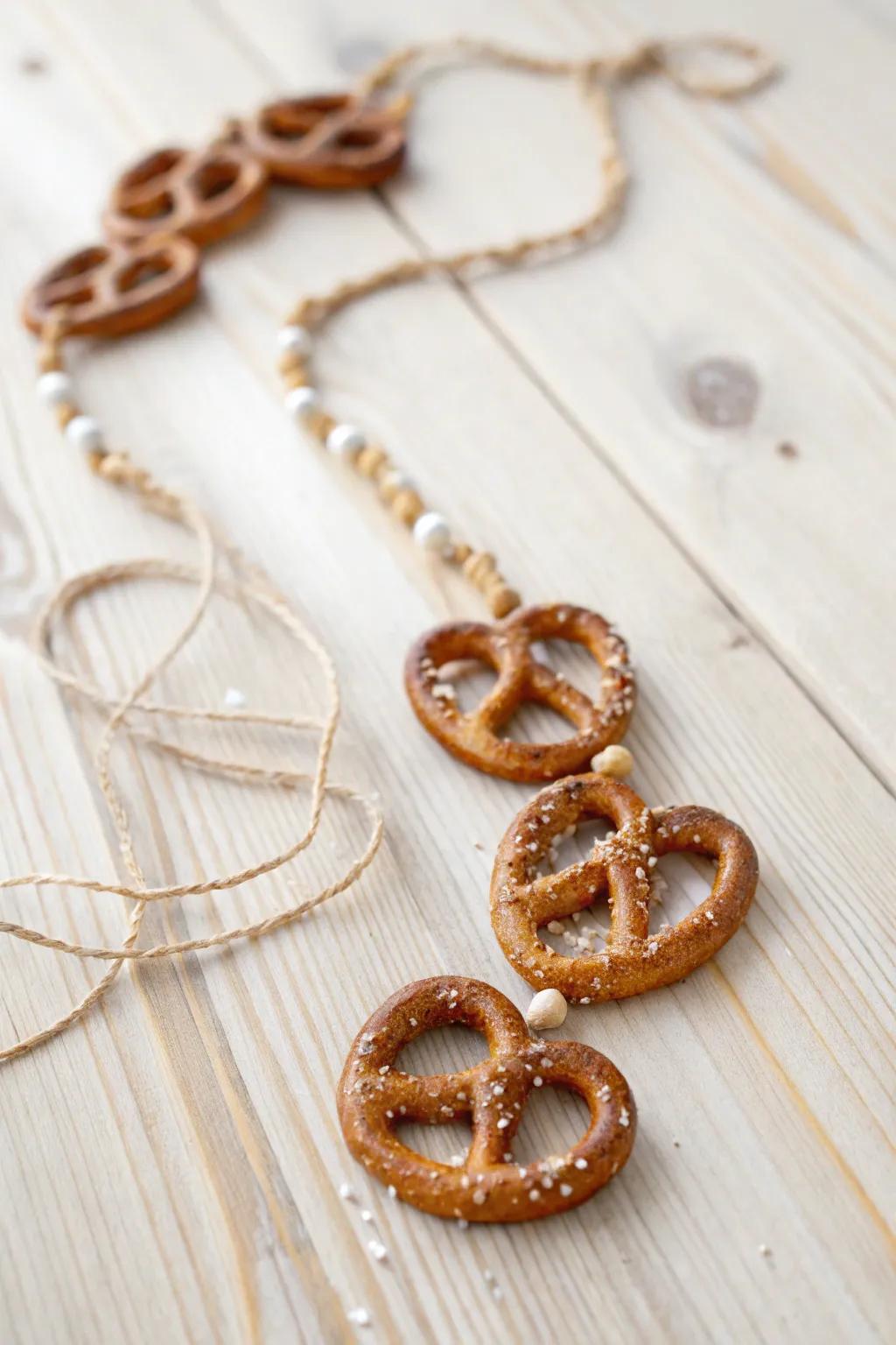 Embrace timeless style with a classic pretzel necklace—where simplicity meets artisanal beauty.