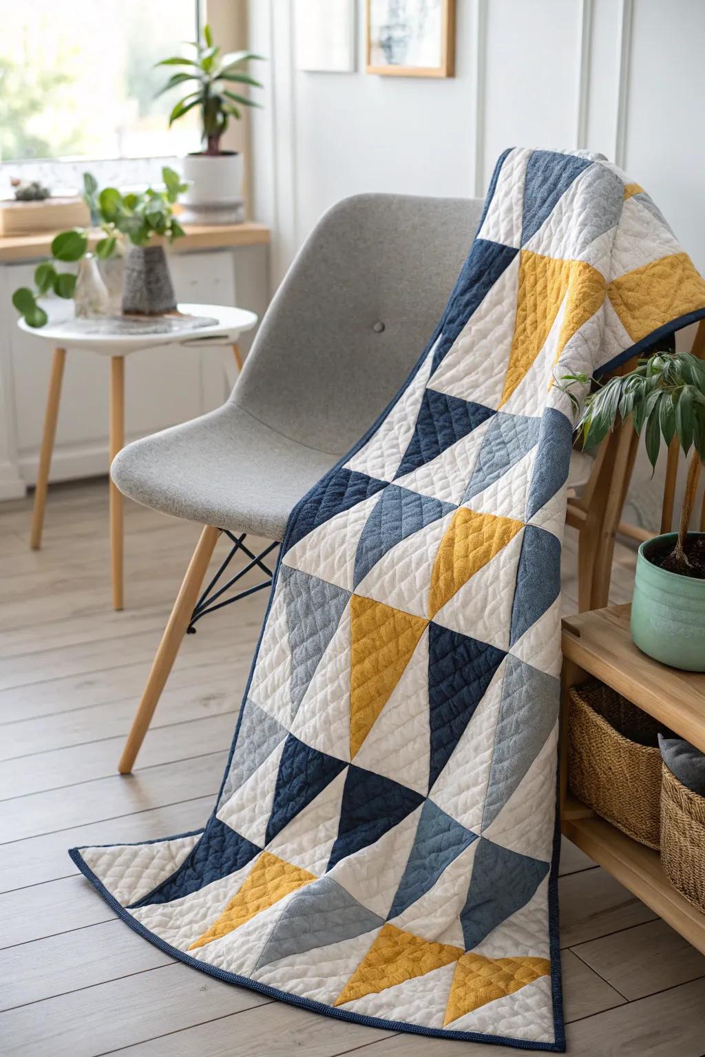 Transform your space with a touch of geometric elegance.