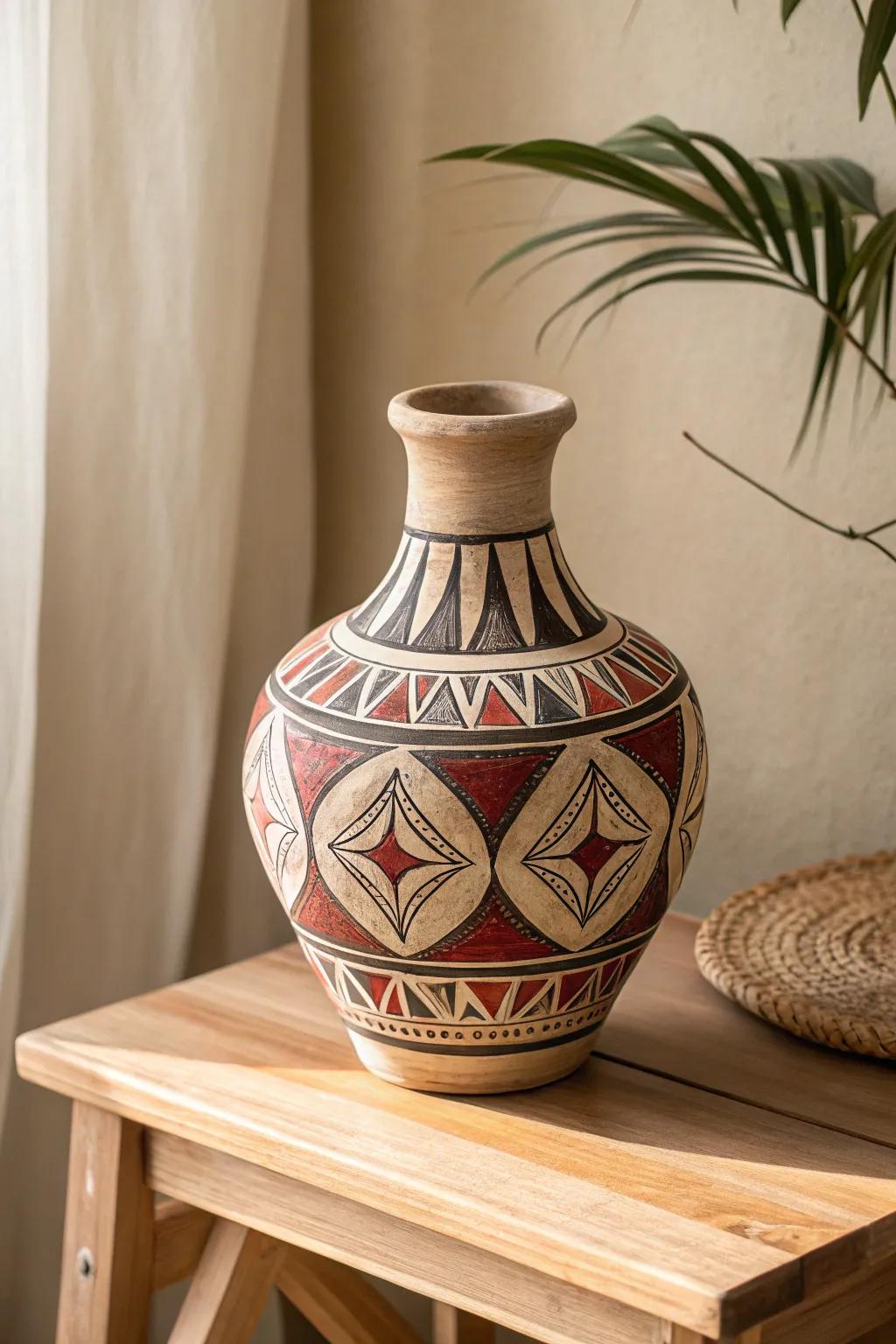 Bring bold geometric elegance to your decor with minimalist artistry.