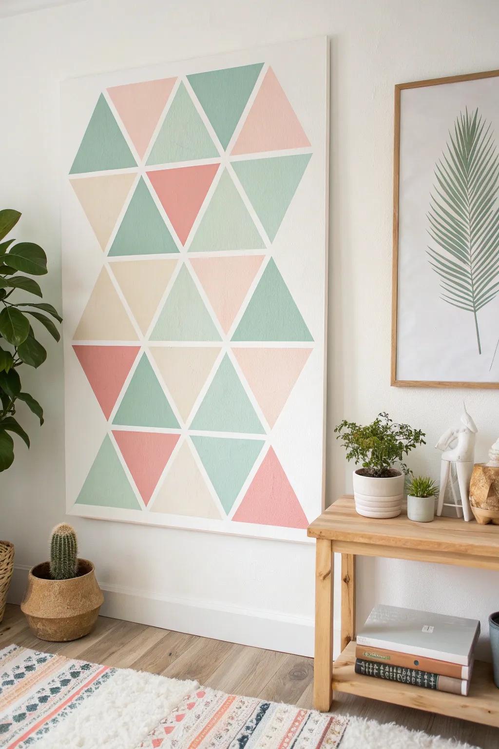 Transform your space with this elegant geometric wall art—where simplicity meets stunning craftsmanship.