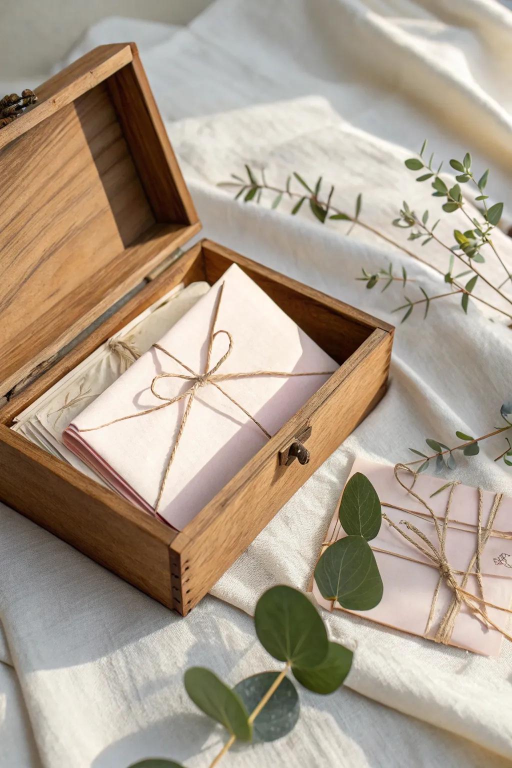 A glimpse into the future: Capture your memories with personalized notes sealed for discovery.