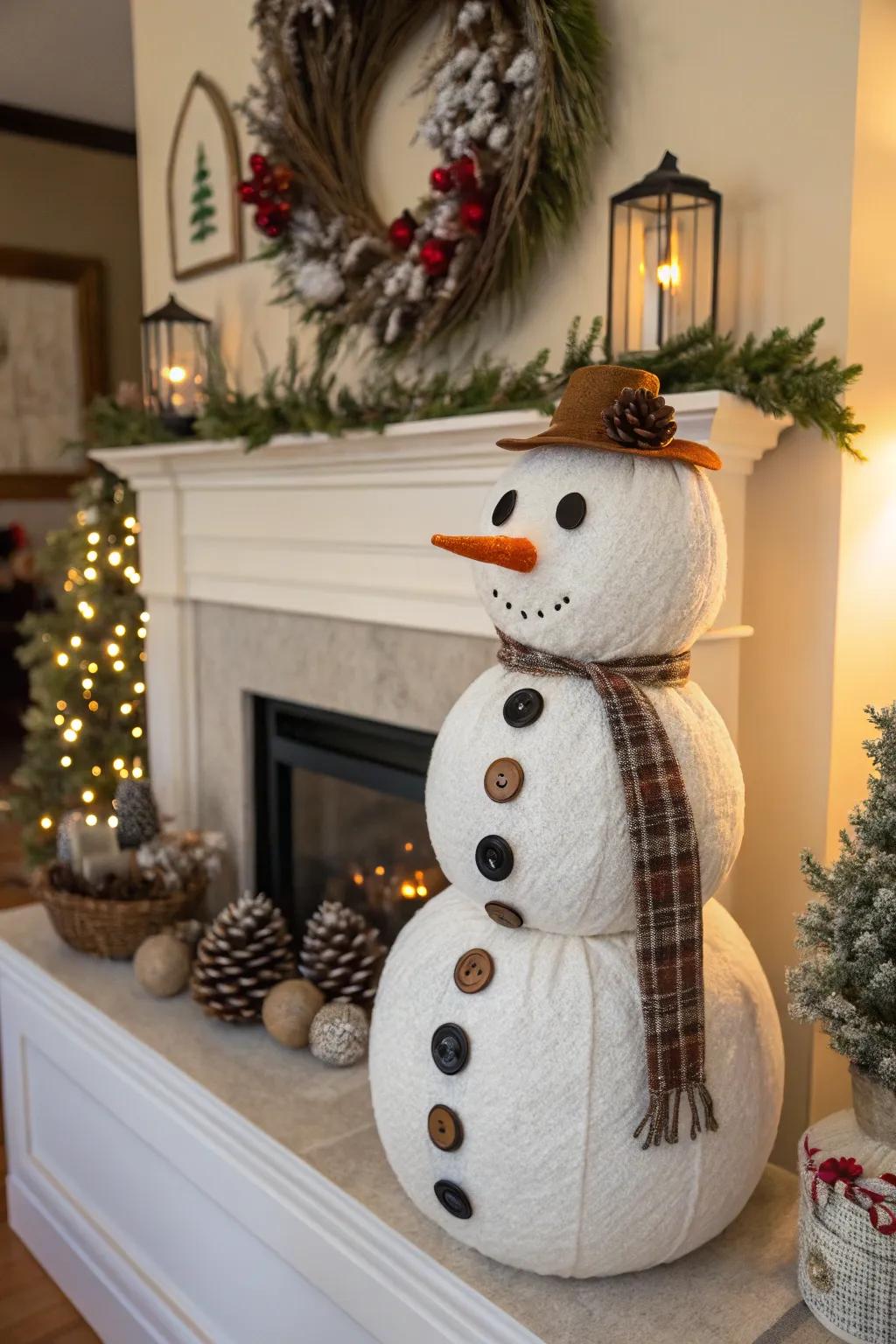 Bring the joy of snowmen indoors with creative DIY decor.