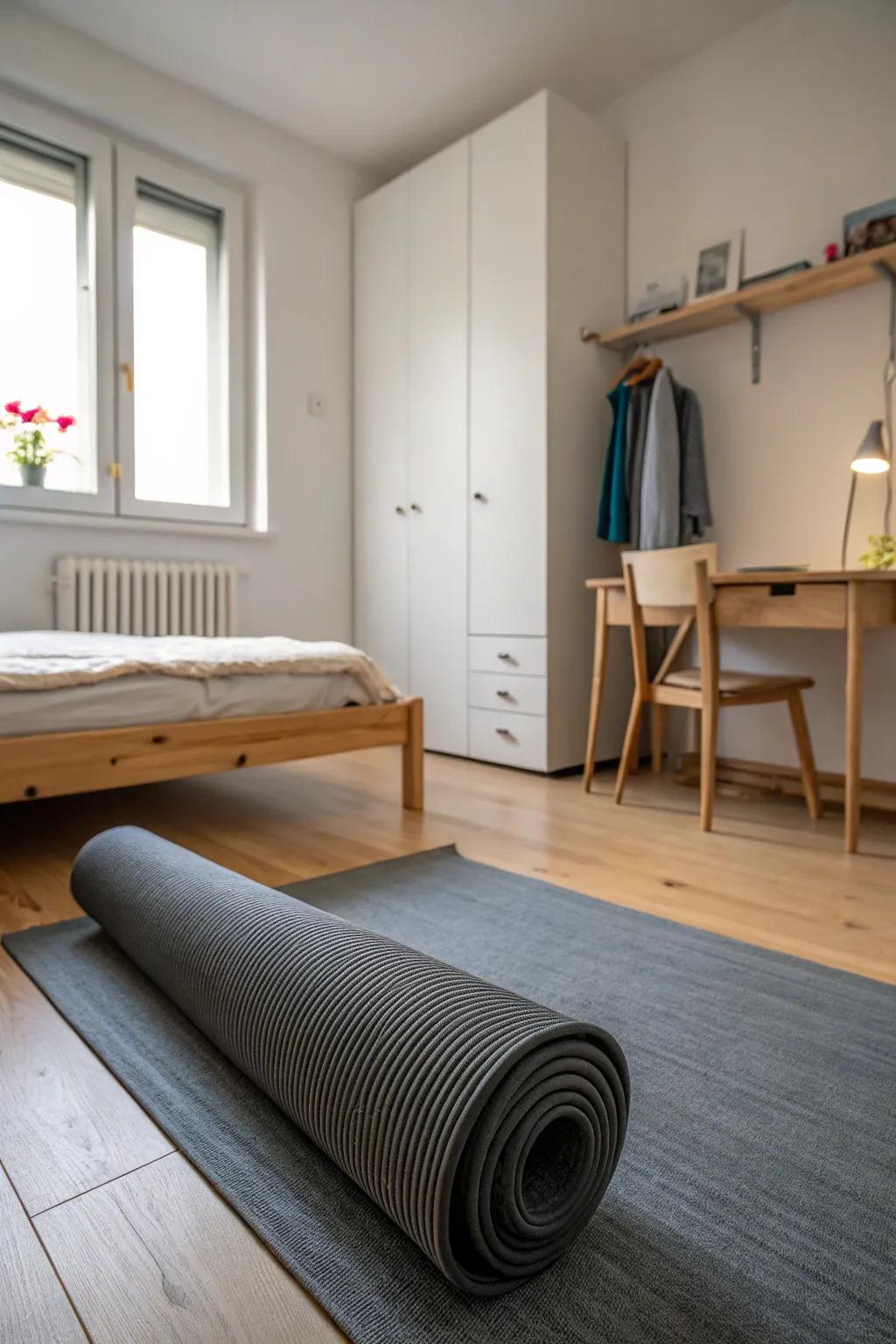 Minimalist design ensures a clutter-free zone for your practice.