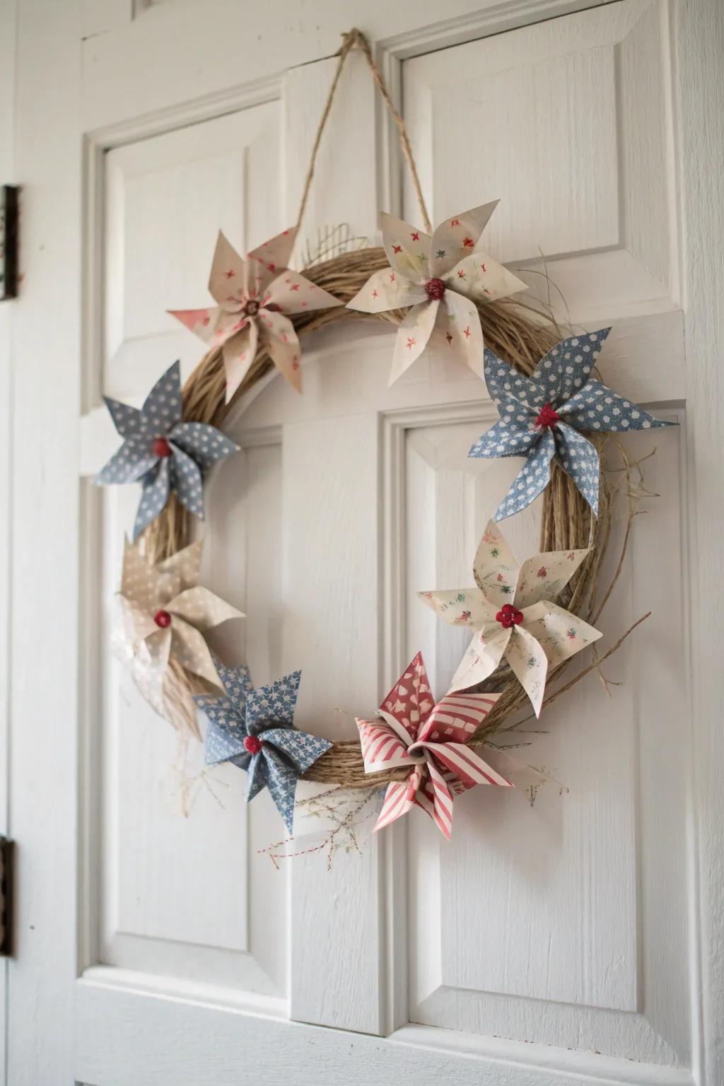Celebrate the 4th of July with minimalist elegance and playful pinwheels.