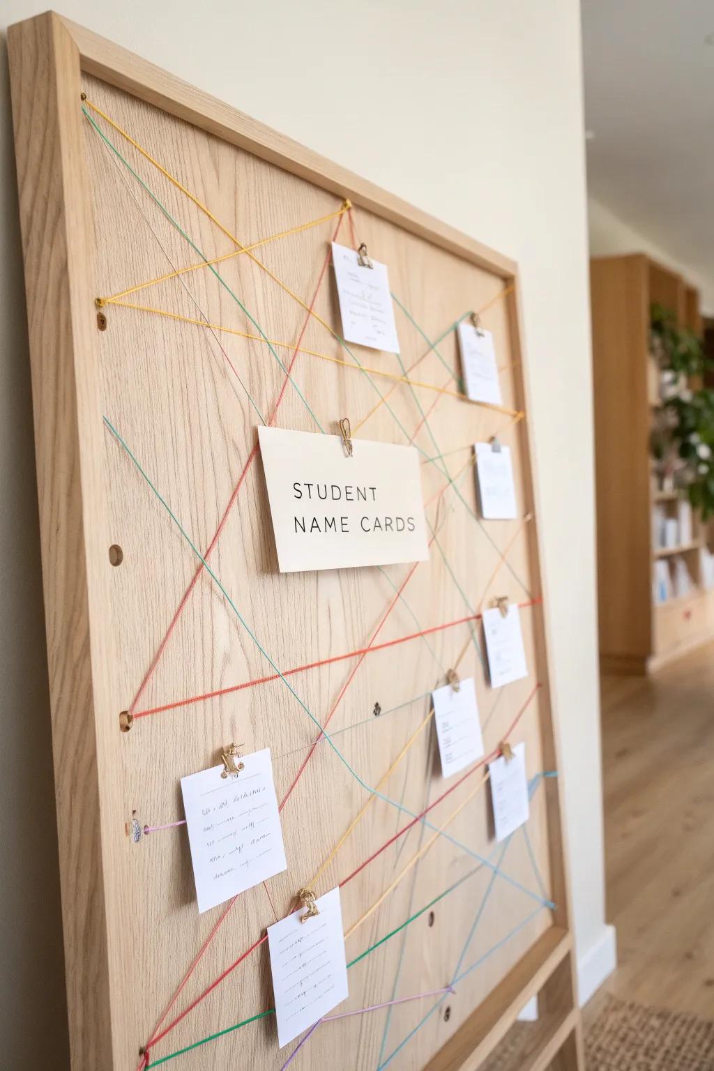 Weaving Connections: A beautiful tapestry of classroom community.