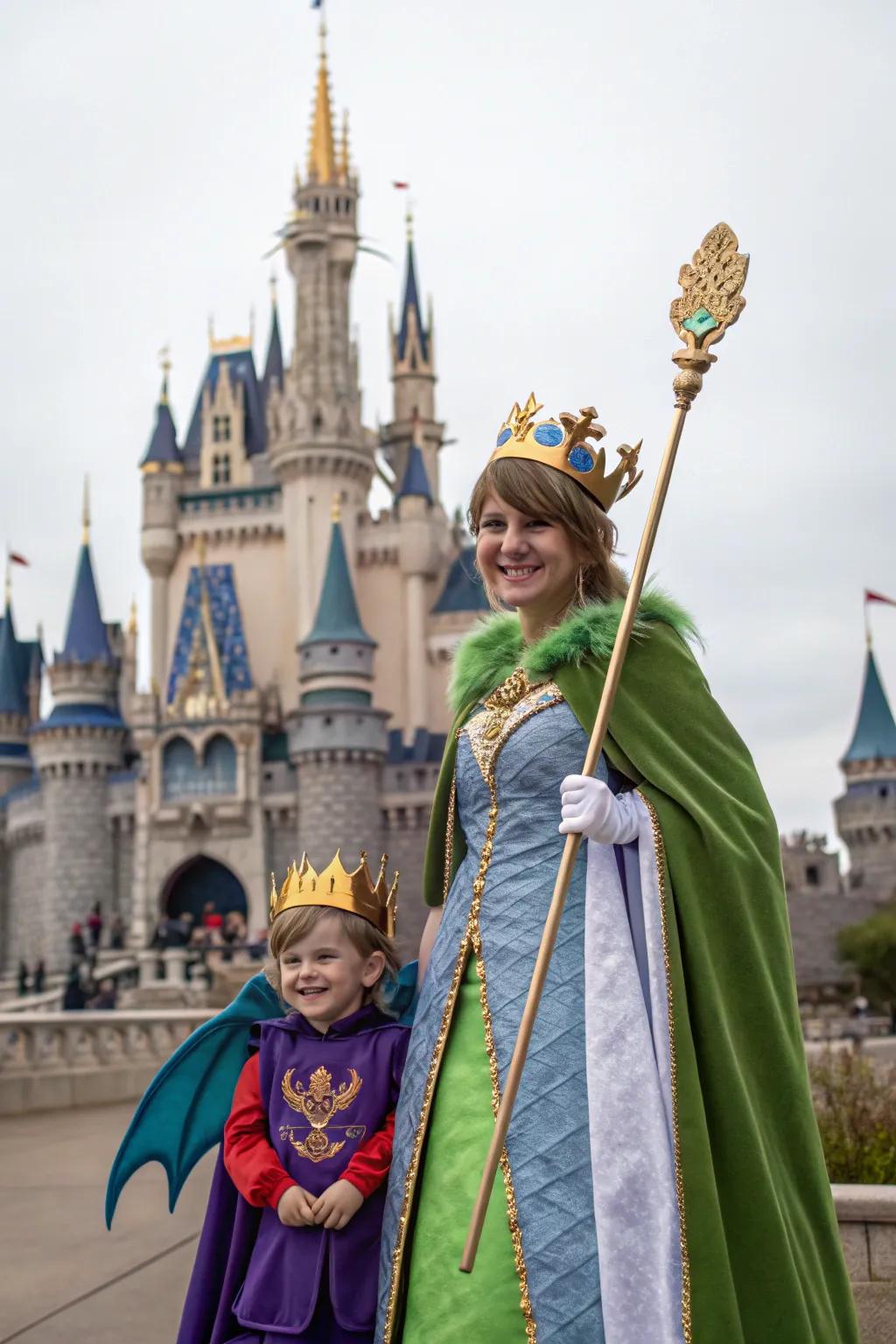 A royal adventure with a king and his dragon.