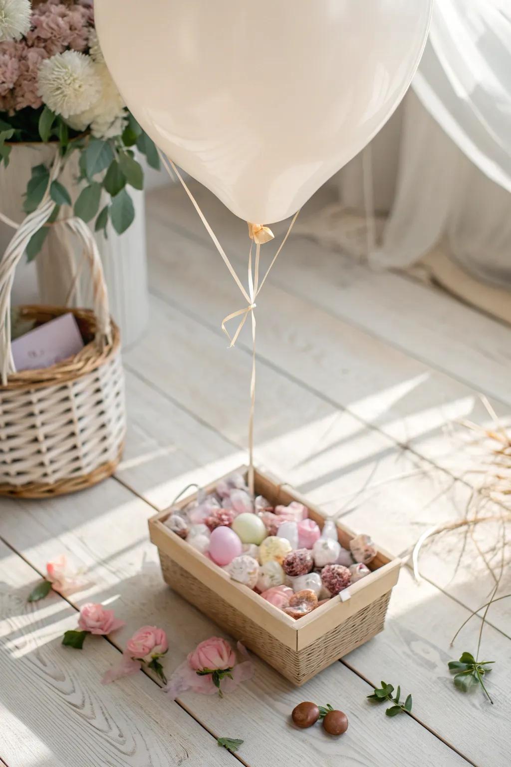 Elevate your party decor with whimsical balloon candy arrangements that blend Scandinavian minimalism with Boho charm.