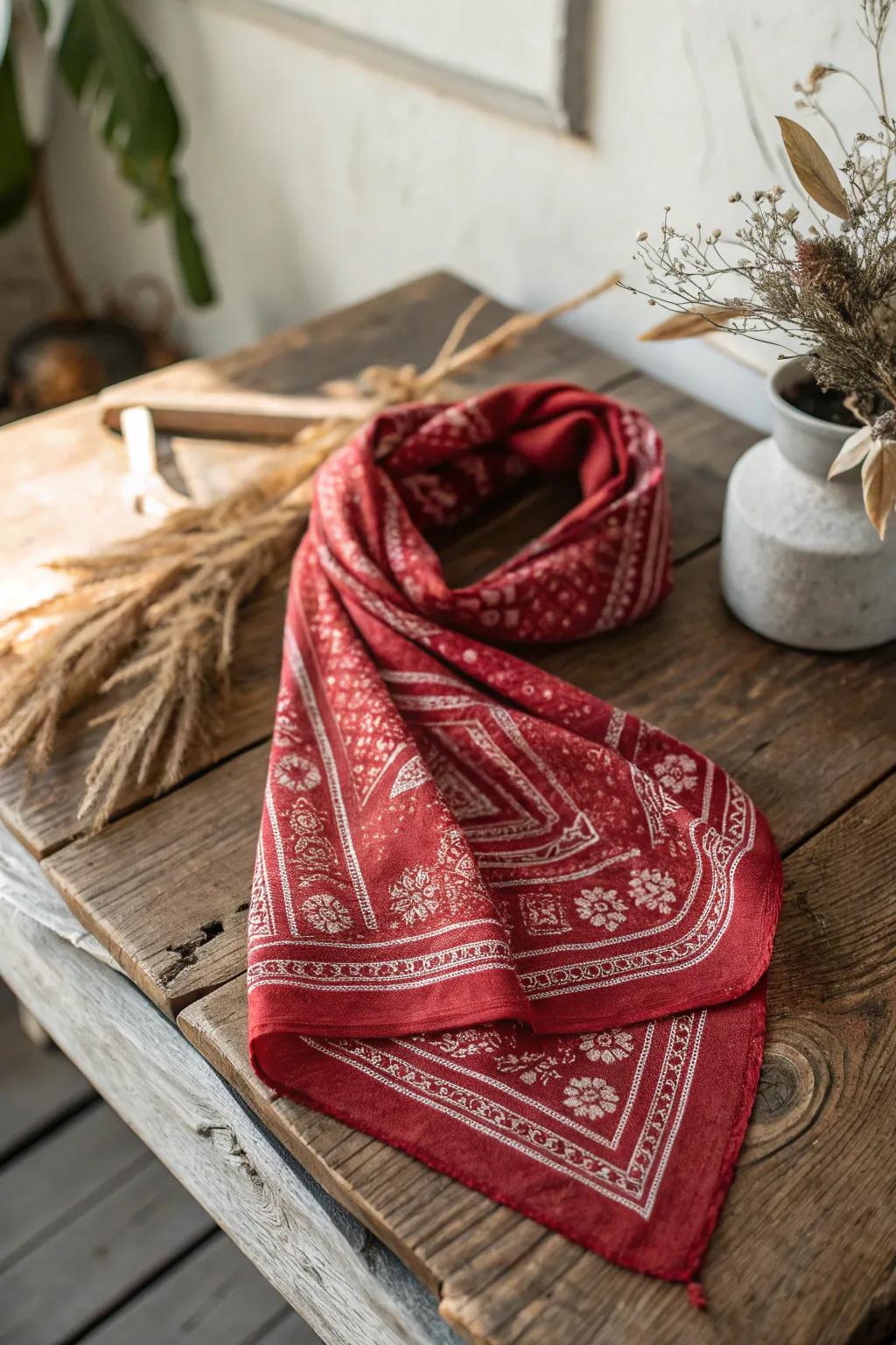 Transform a simple bandana into your pirate's crown - effortlessly chic and charmingly thrifty.