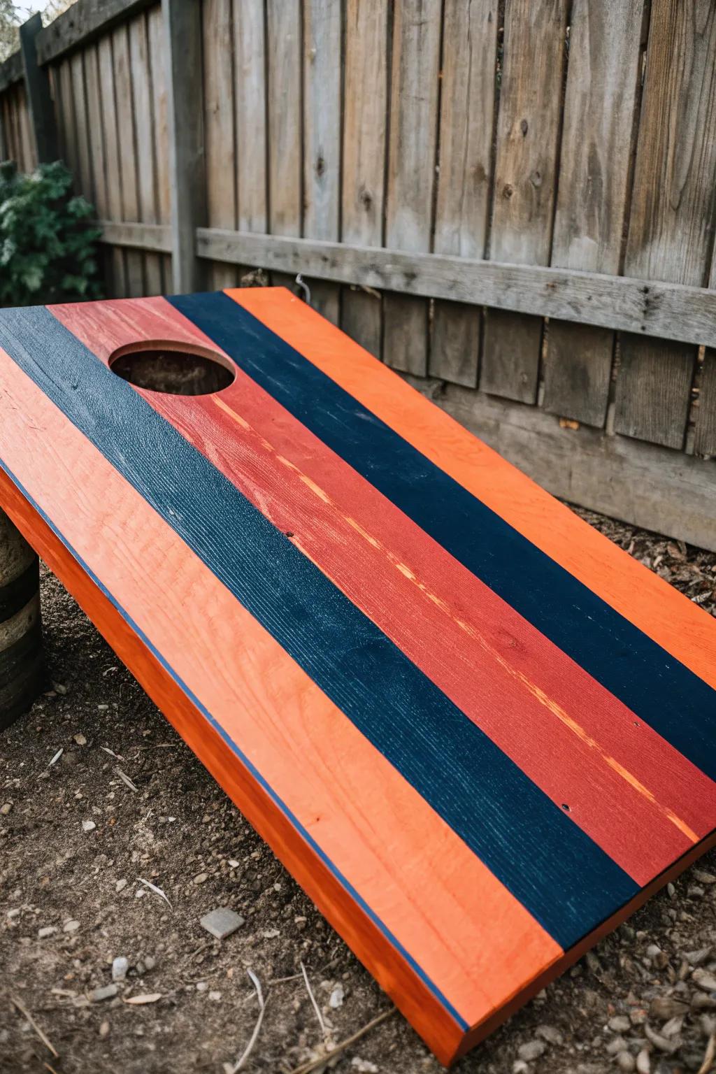 Elevate your game with bold, vibrant stripes that add energy and style to every toss.