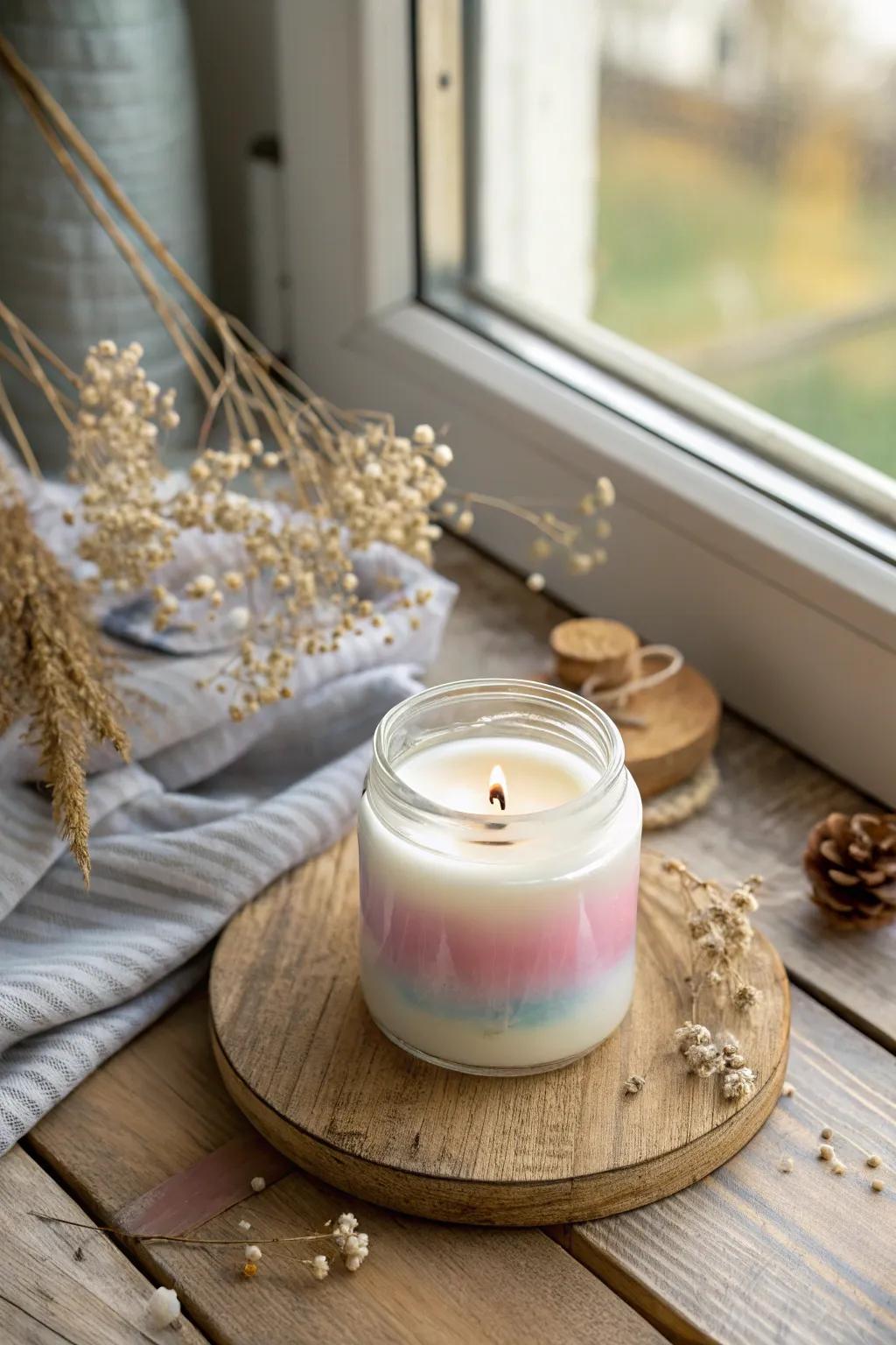 Create your own serene oasis with DIY scented candles – a perfect blend of simplicity and personal touch.