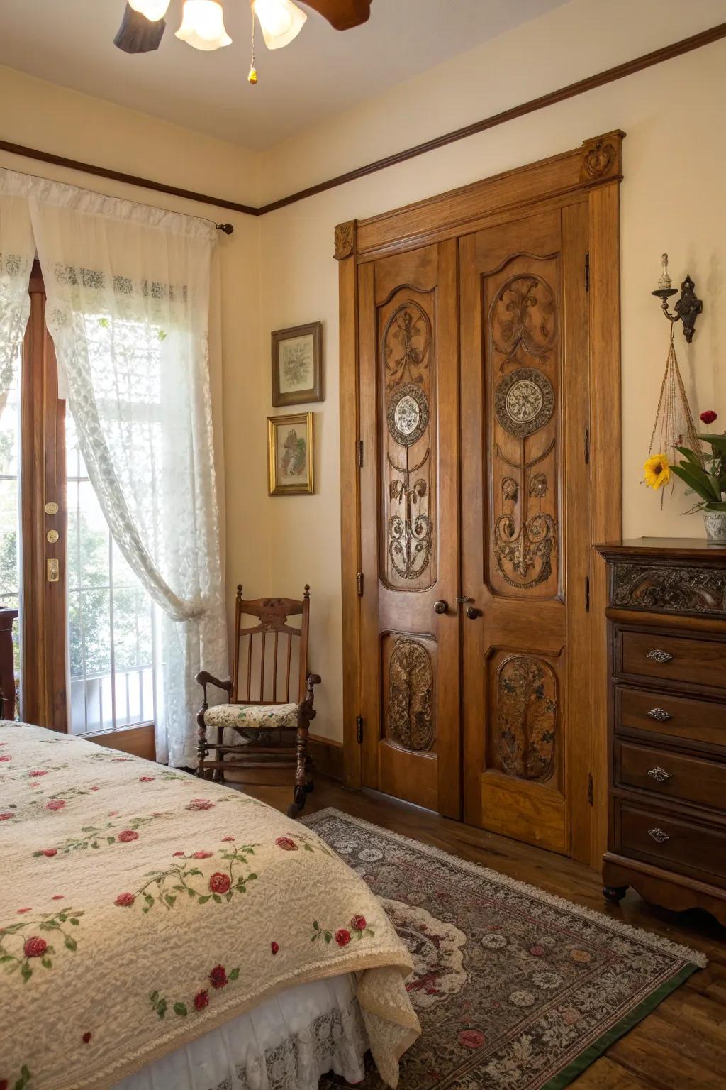 Antique doors bring history and character into your space.