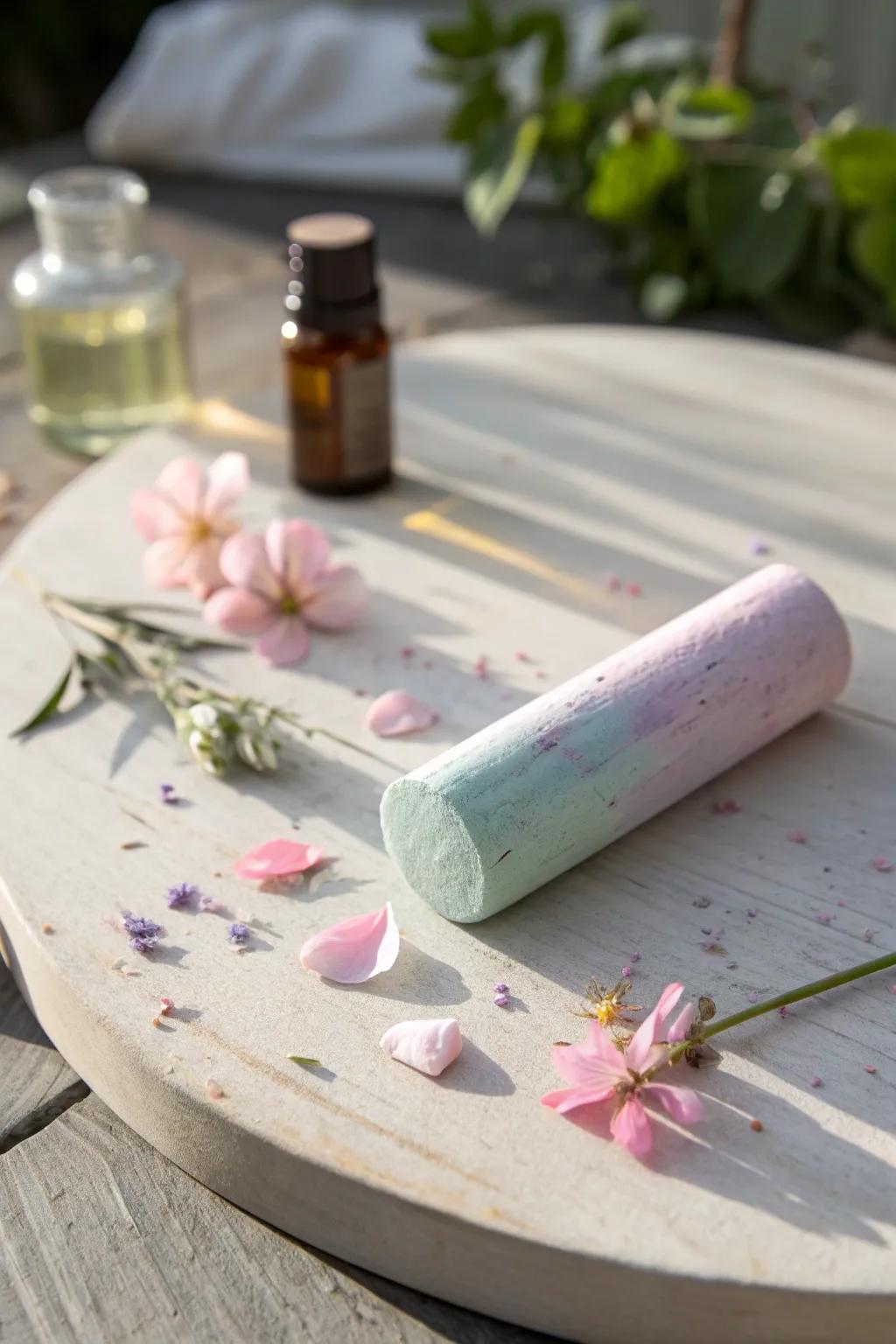 Transform playtime with scented sidewalk chalk: where art meets aroma.