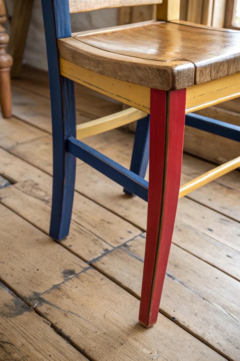 Transform your furniture with a splash of color—let the legs do the talking!