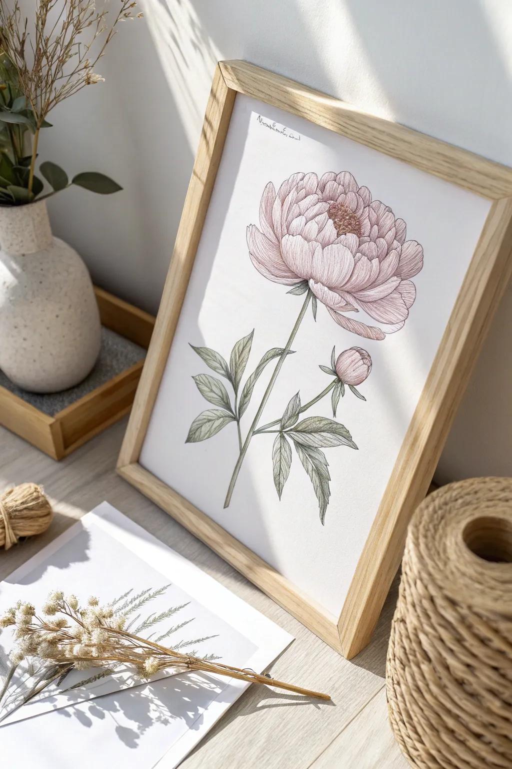 Embrace the art of floral perfection, where simplicity meets timeless beauty.