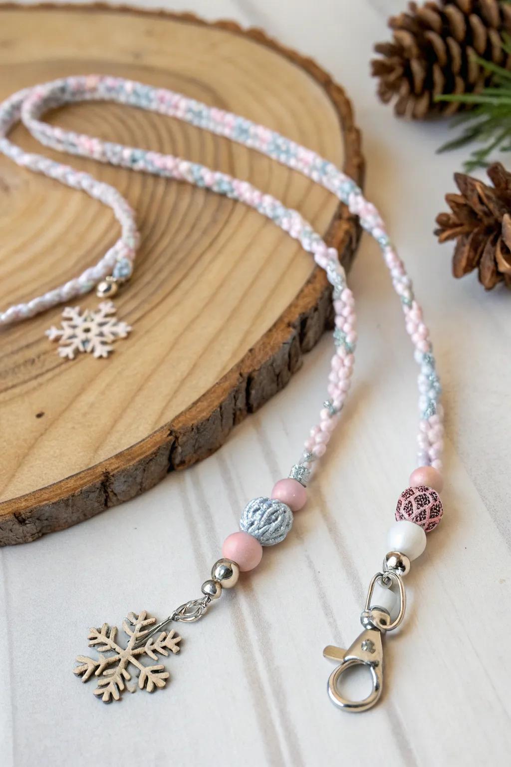 Elevate your style with a beautifully themed lanyard, perfect for sparking conversations and showcasing your love for the holidays!