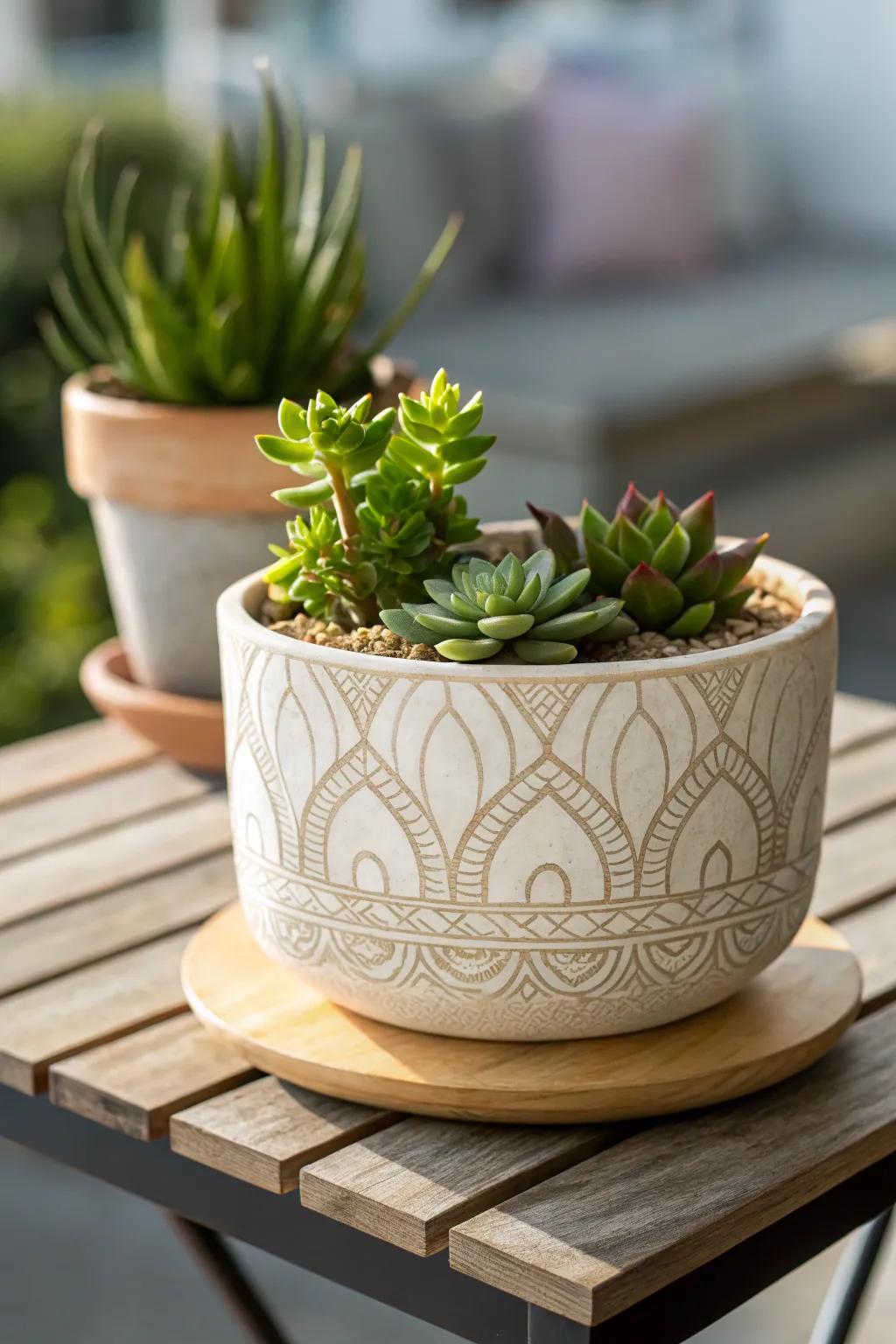 Elevate Mom's garden with a touch of minimalist elegance this Mother's Day. 🌿