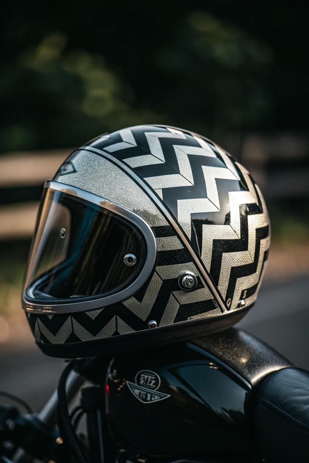 Illuminate your ride with reflective craftsmanship.