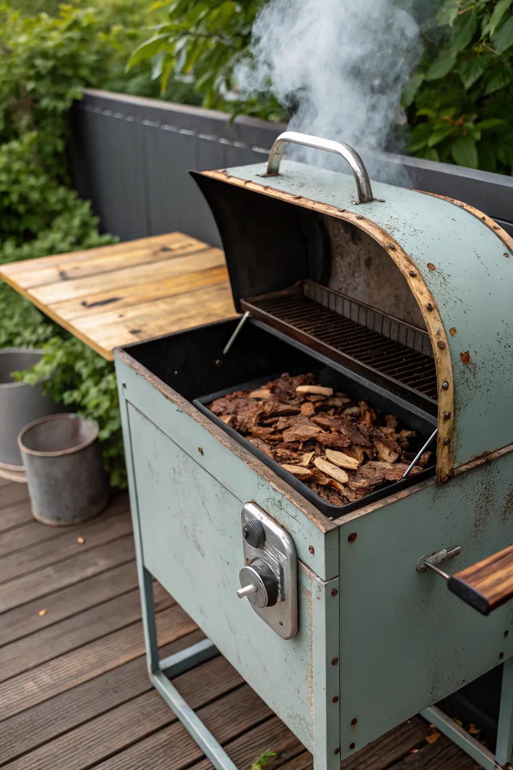 Transform your old grill into a gourmet smoker and elevate your culinary game.