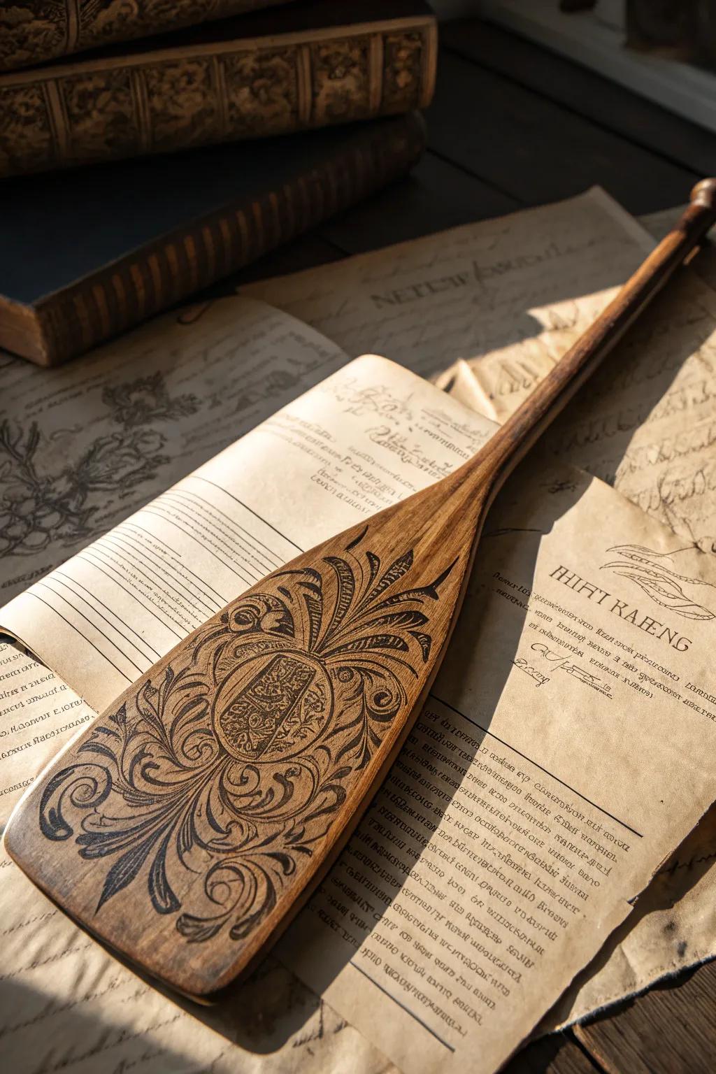 Timeless Craftsmanship: A Journey Through Vintage Paddle Design