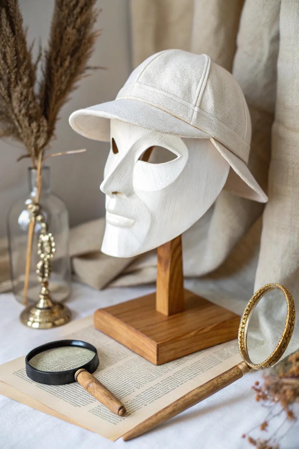 Unmask the mystery with a touch of Scandinavian elegance and boho charm.