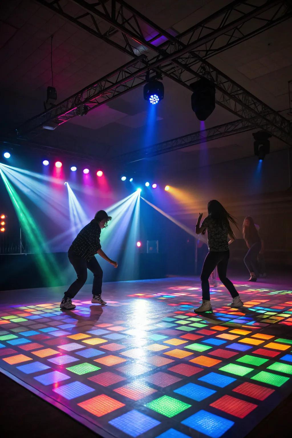 Strobe lights turn any party into a vibrant dance floor.