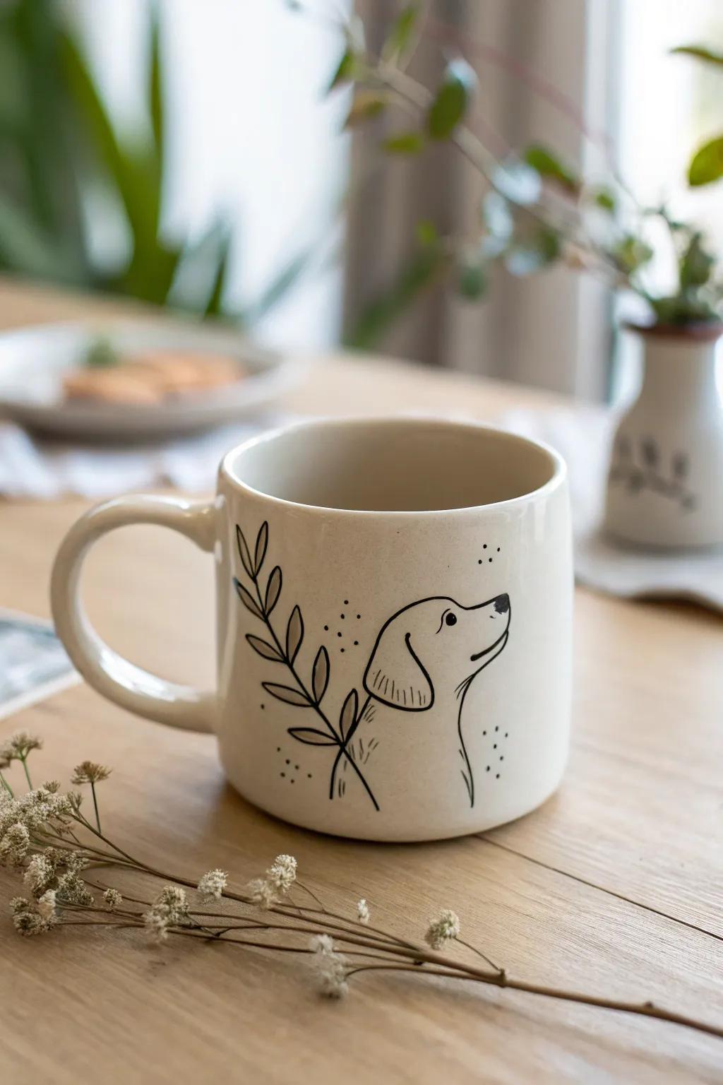 Sip your morning coffee with a touch of personalization and elegance. ☕️✨
