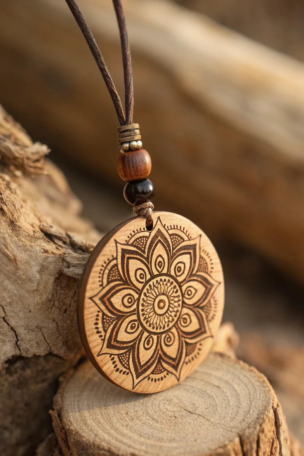 Elevate your style with handcrafted wooden jewelry, where artistry meets nature.
