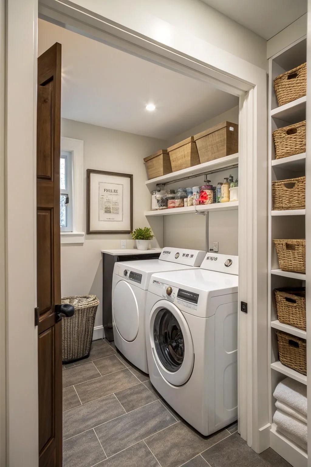 Zoning helps maintain order in multifunctional spaces.