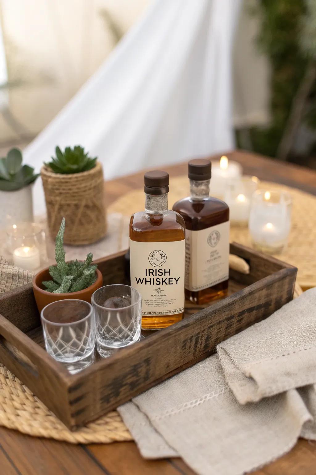 Whiskey Lover's Dream: A perfect St. Patrick's Day gift for those who appreciate the finer things in life.