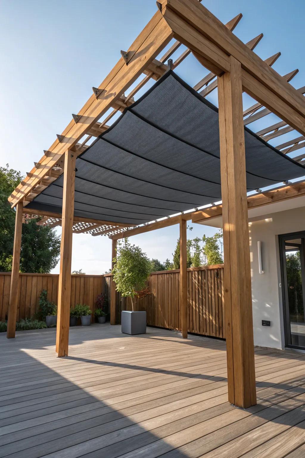 Elevate your outdoor space with the perfect pergola partnership.