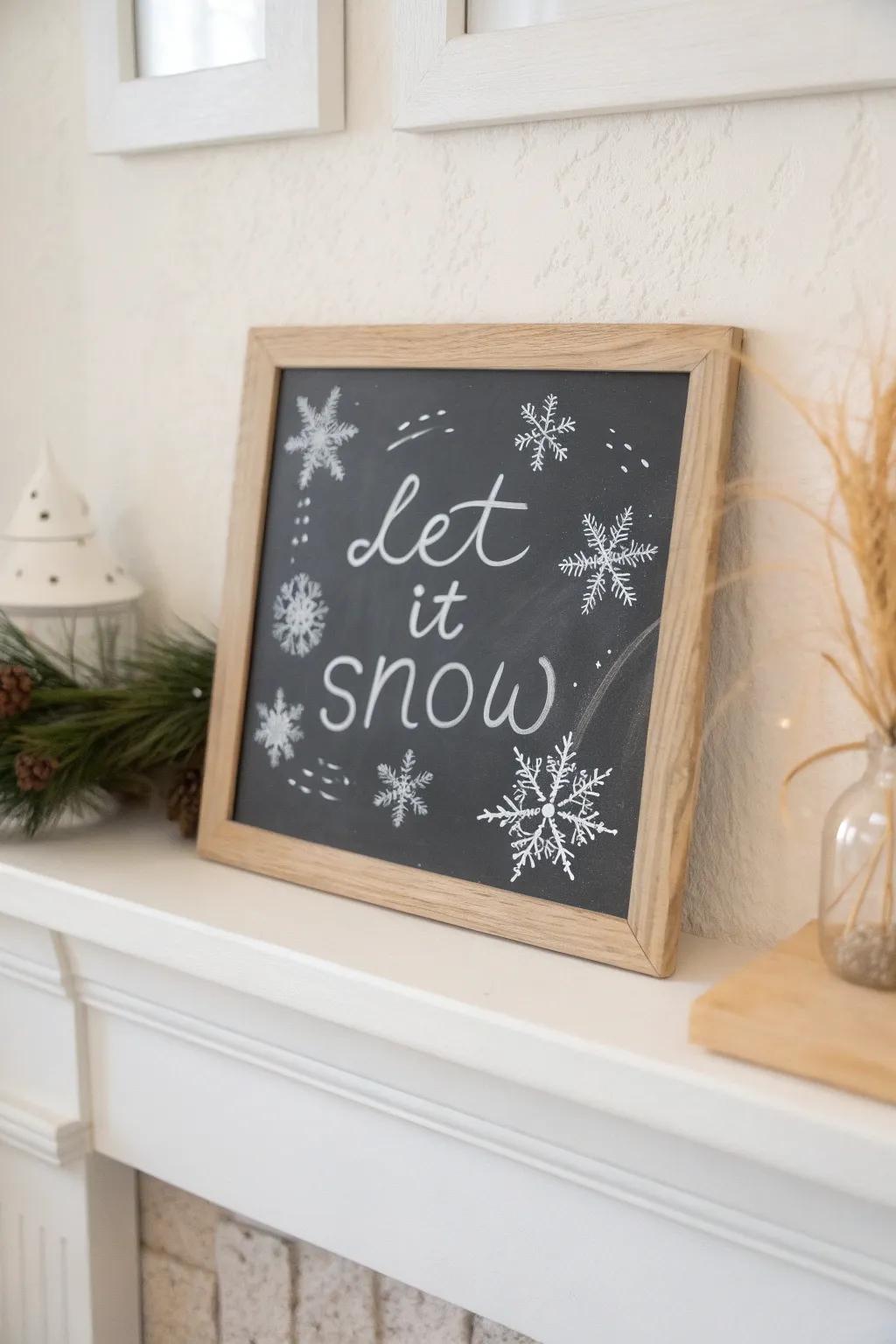 Embrace the beauty of winter with a touch of minimalist charm. ❄️✨ #LetItSnow #ScandinavianStyle