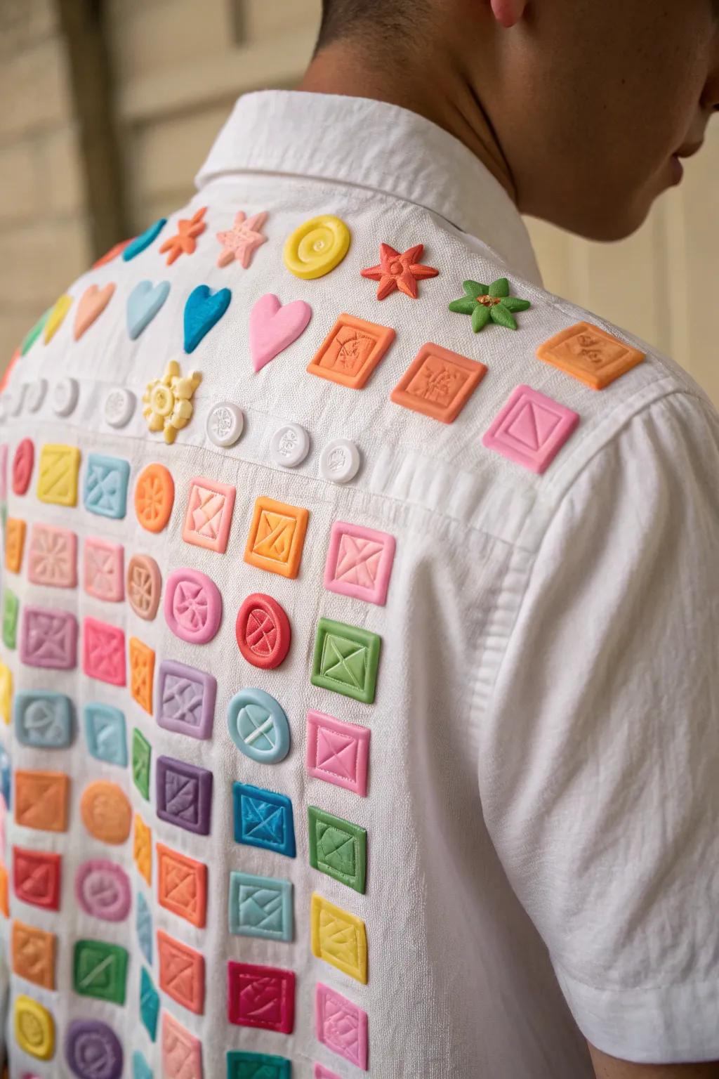 Unleash creativity with this uniquely crafted eraser shirt—where fun meets function!
