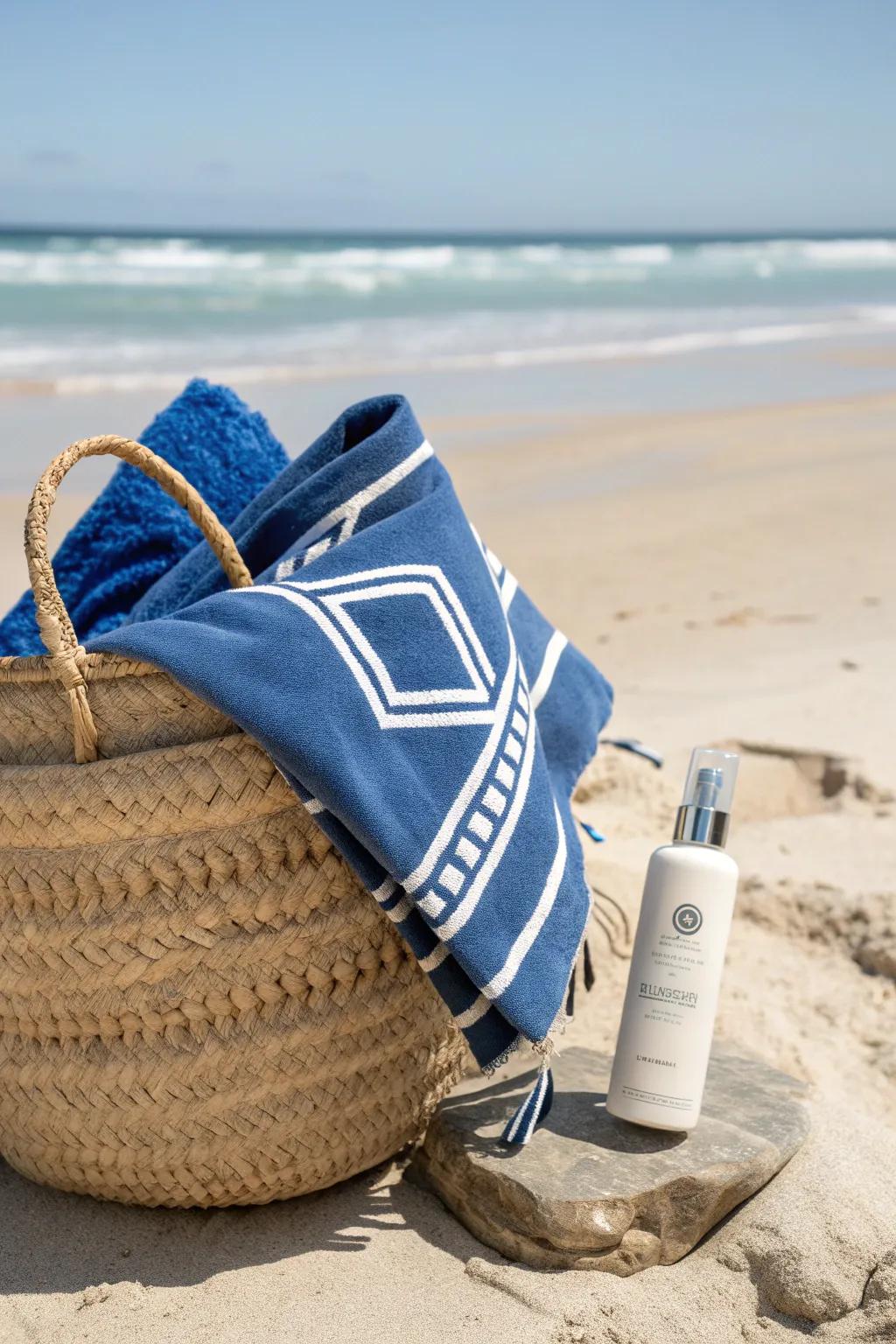 Celebrate the 4th of July with style and sun-soaked essentials. Perfect for a beach day getaway!