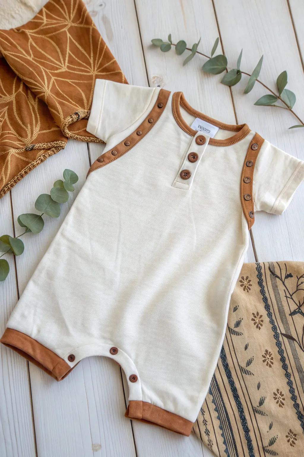 Transform old tees into charming baby rompers—where sustainability meets style!