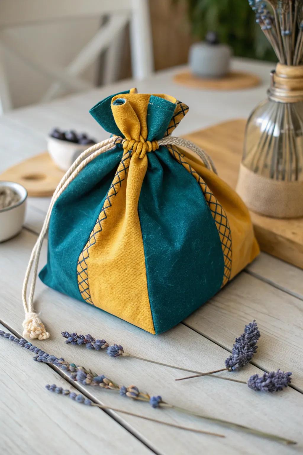 Eco-friendly and stylish: A touch of boho charm in every school lunch with reusable snack bags.